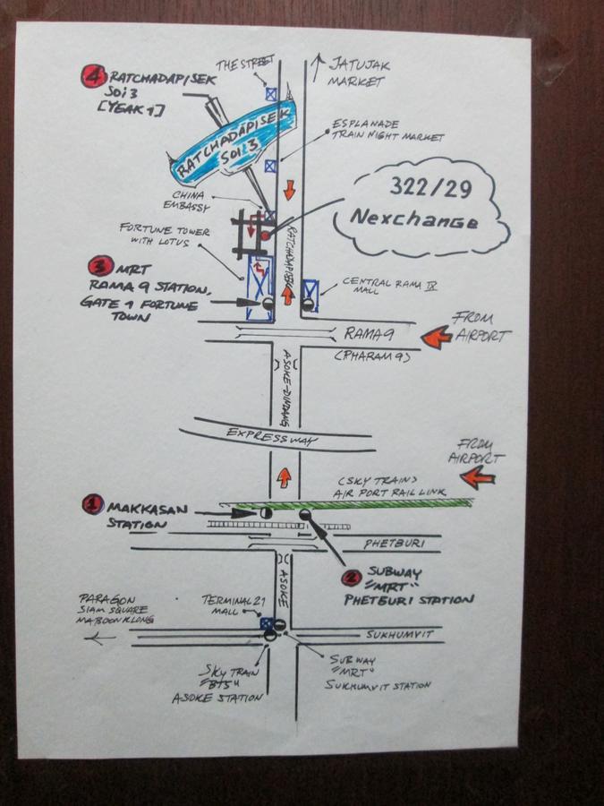 Nexchange Hostel Bangkok Bagian luar foto